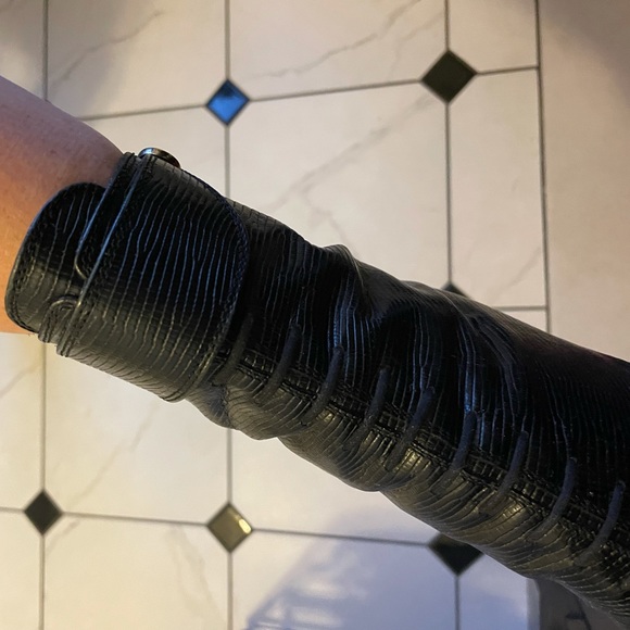 Sergio Rossi RUNWAY leather stiletto booties - Picture 8 of 10